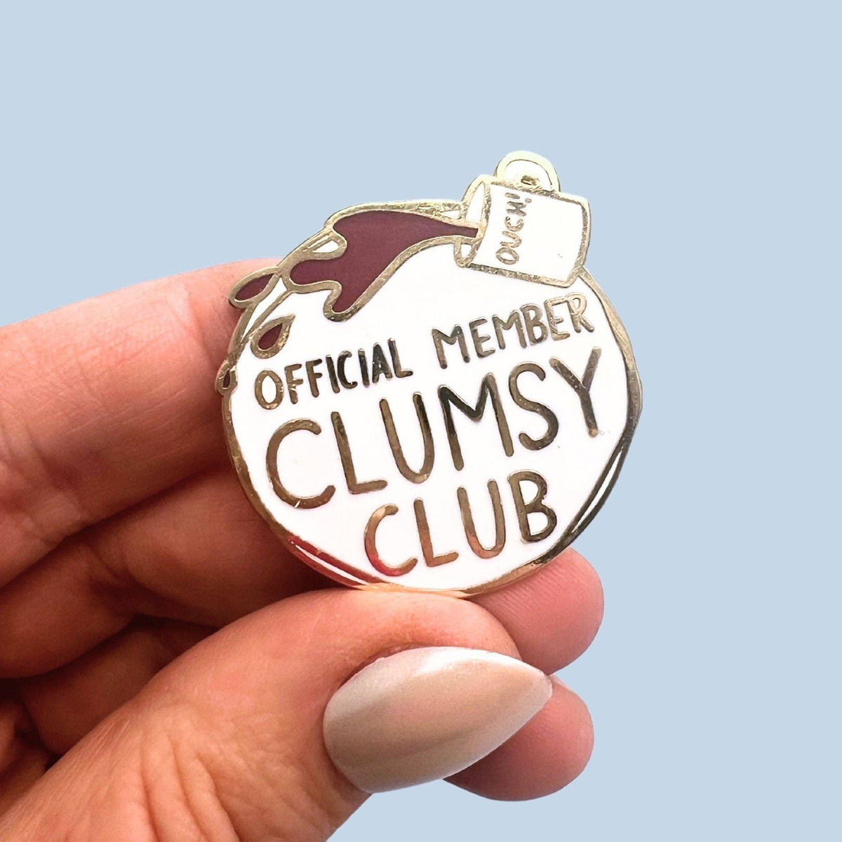 Jubly-Umph - Clumsy Club Official Member Lapel Pin
