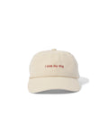 I LOVE MY DOG CAP