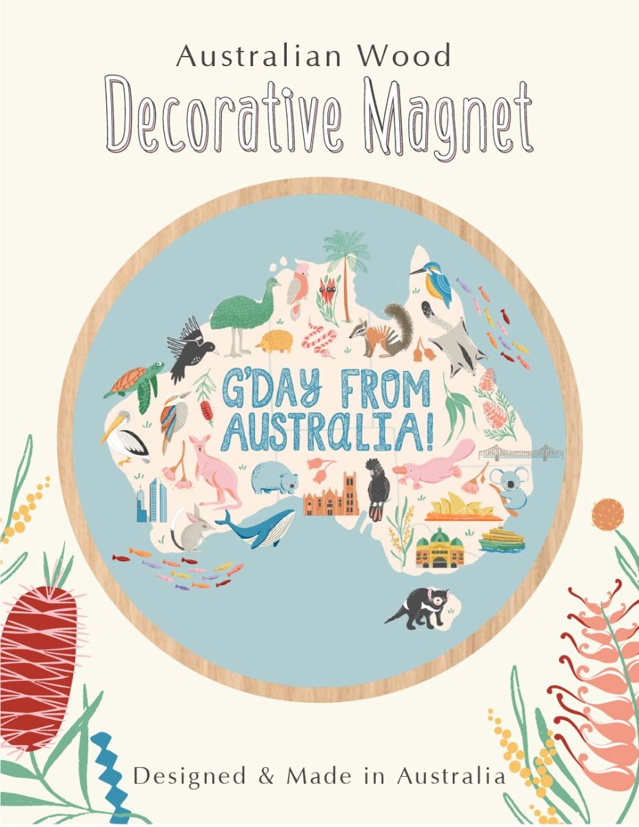 G'day From Australia! Magnet