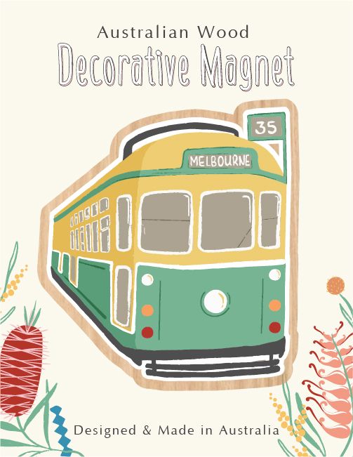Melbourne Tram Magnet