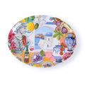 OVAL DISH MEDITERRANEAN SUMMER