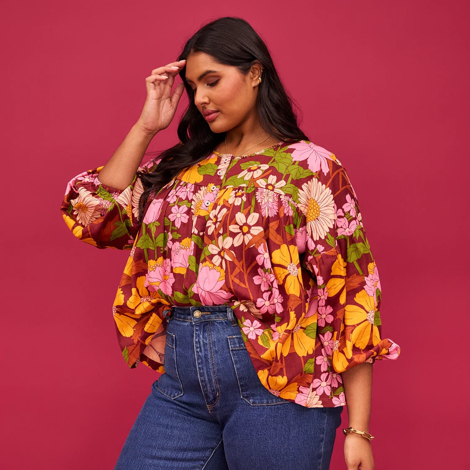 BENITA BLOUSE - SAGE & CLARE 0528-01