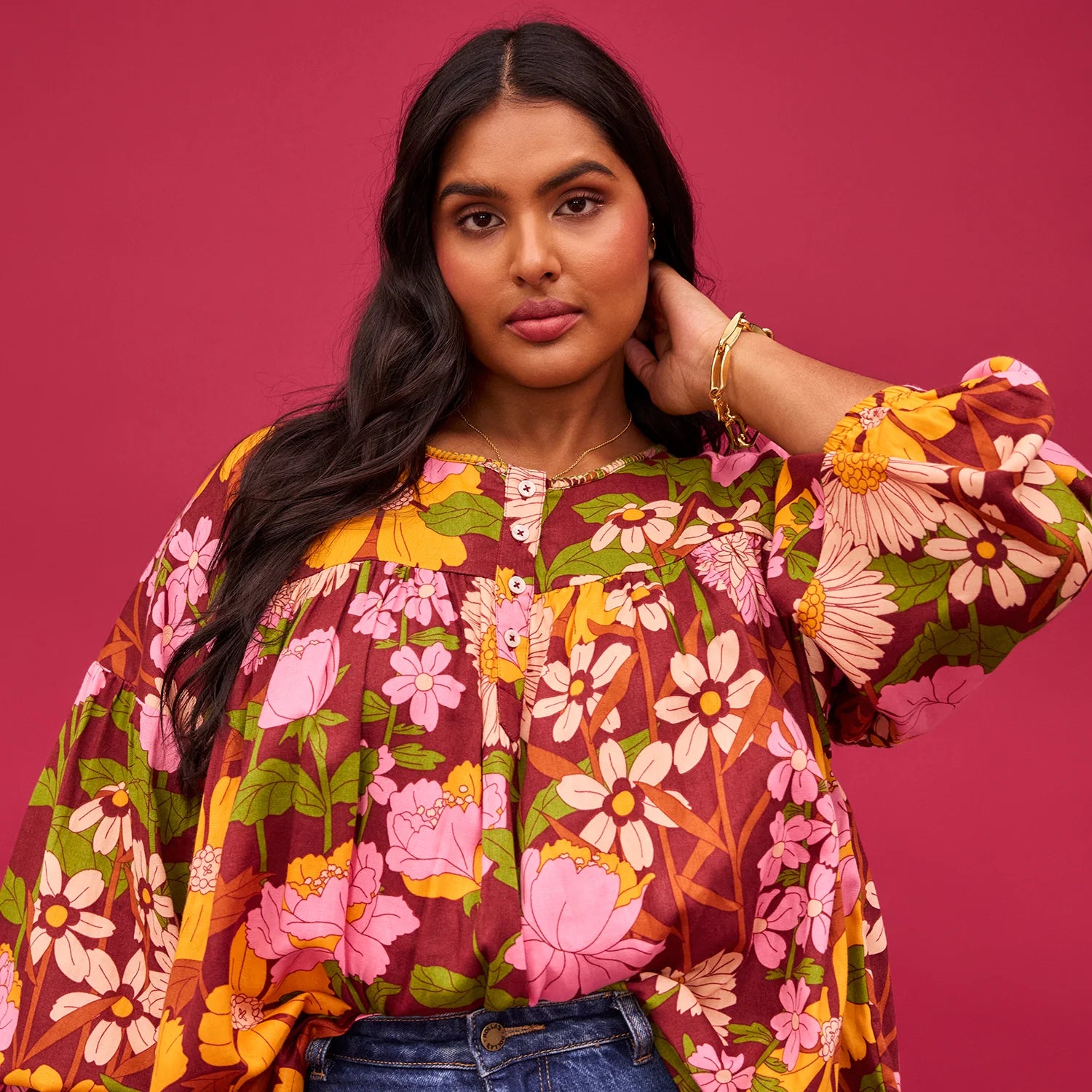 BENITA BLOUSE - SAGE & CLARE 0528-01
