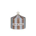 Emporium Hidden Treasure Cannister Blue & Brown