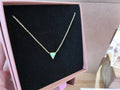 Triangle Opal Necklace