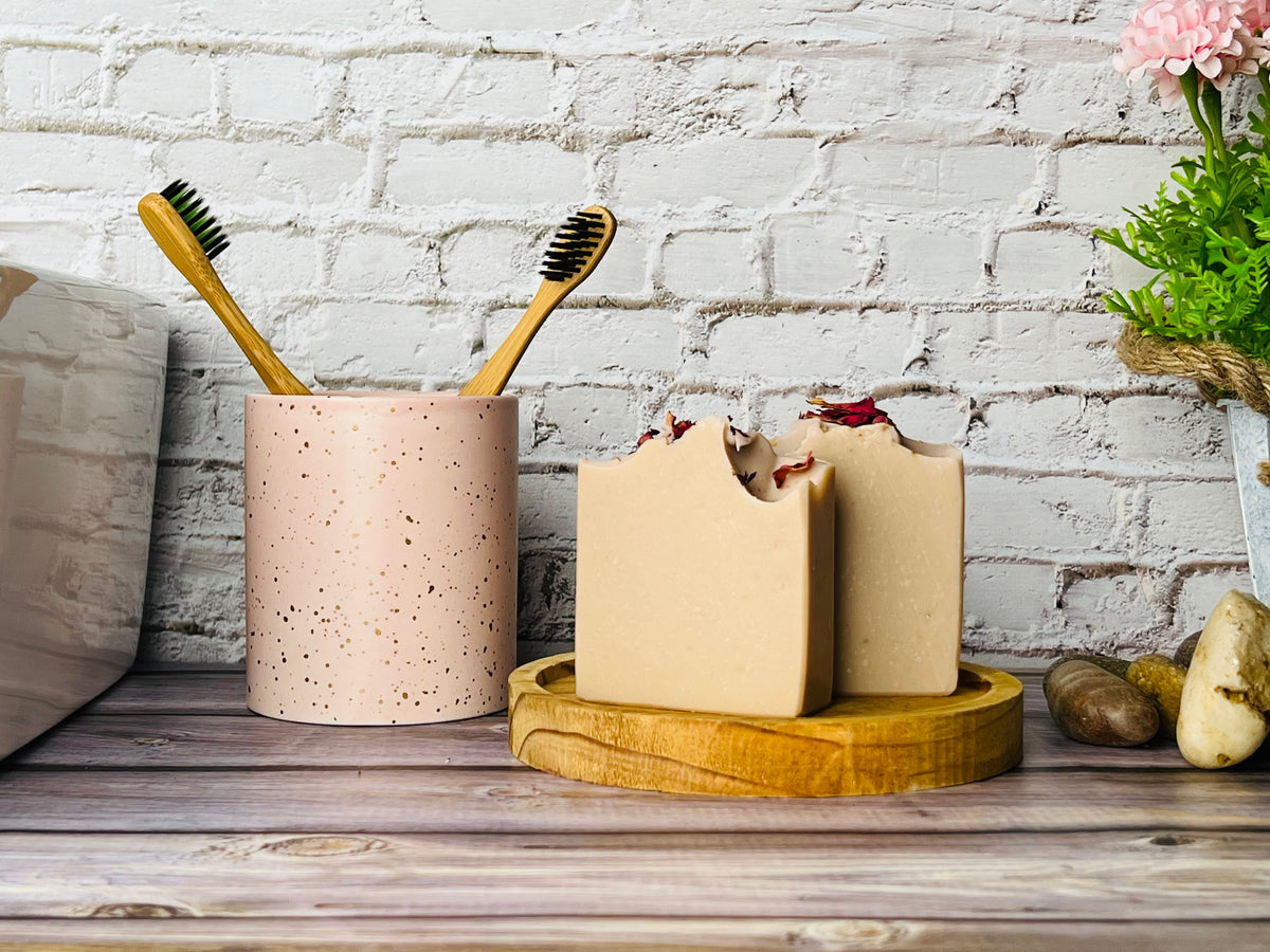 Cedarwood Road Australian Pink Clay Soap with Rose Geranium