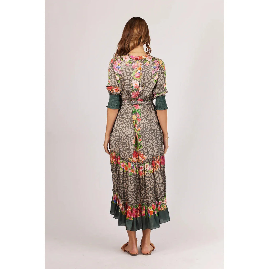 LEOPOLD MAXI DRESS STONE - RUBY YAYA - Hello Annie Parkdale