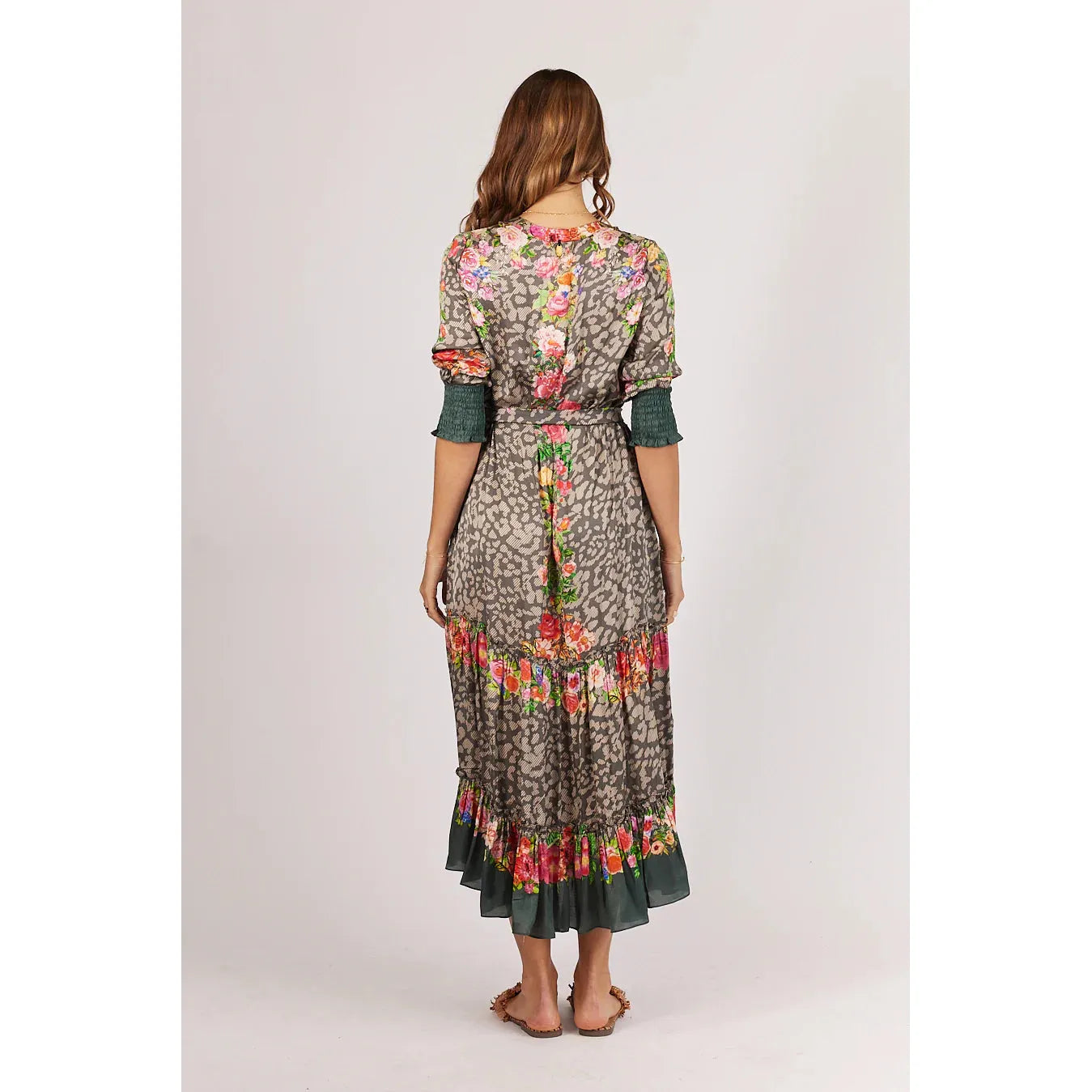 LEOPOLD MAXI DRESS STONE - RUBY YAYA - Hello Annie Parkdale