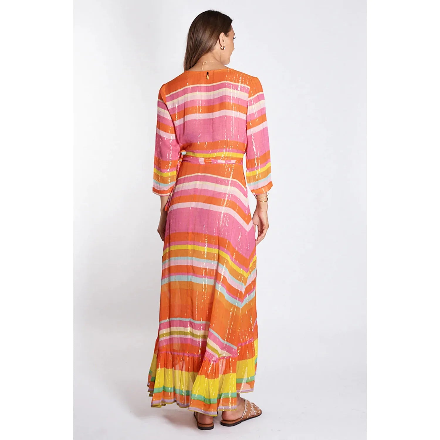 RIVIERA WRAP DRESS RED - RUBY YAYA - Hello Annie Parkdale
