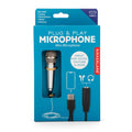 Kikkerland Plug & Play Microphone Silver