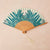 cai & jo - Small Folding Fan in Teal - Hello Annie Parkdale