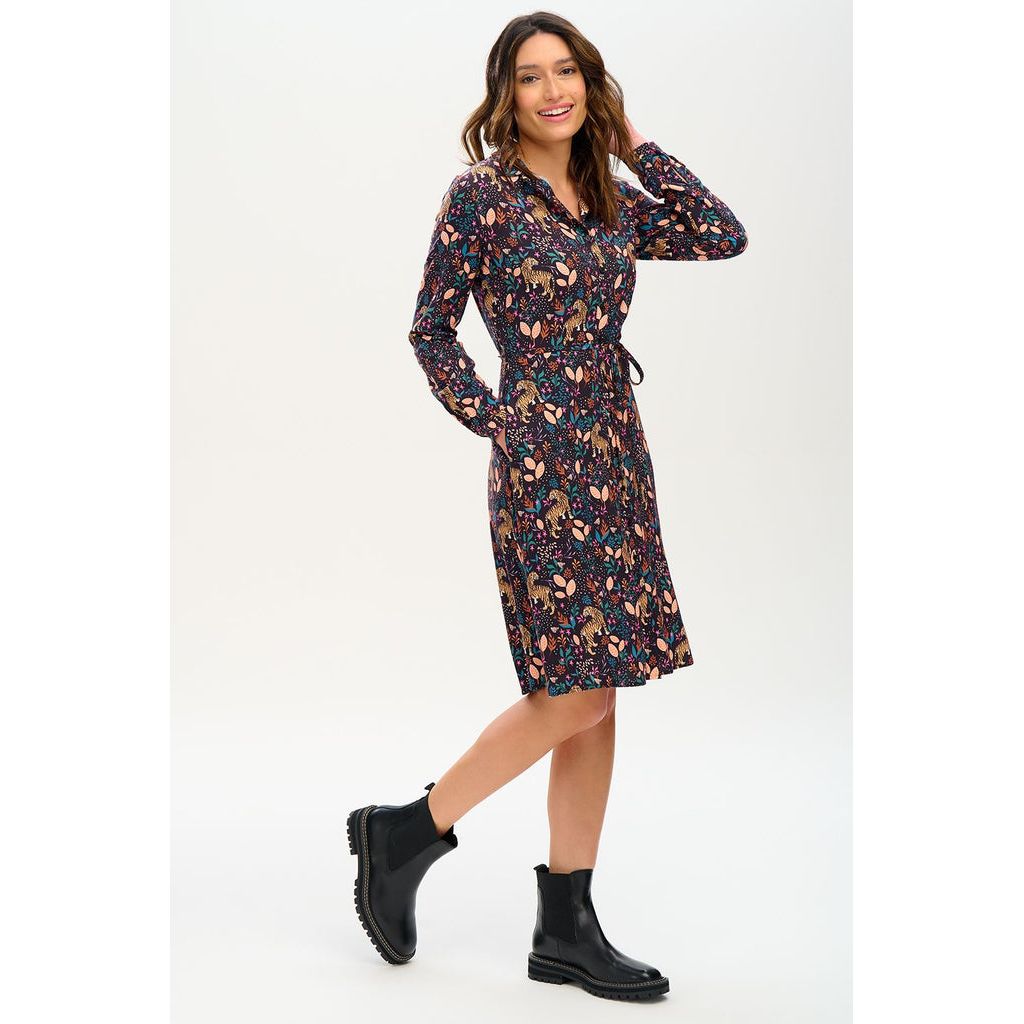 ZADIE SHIRT DRESS - SUGARHILL BRIGHTON - Hello Annie Parkdale