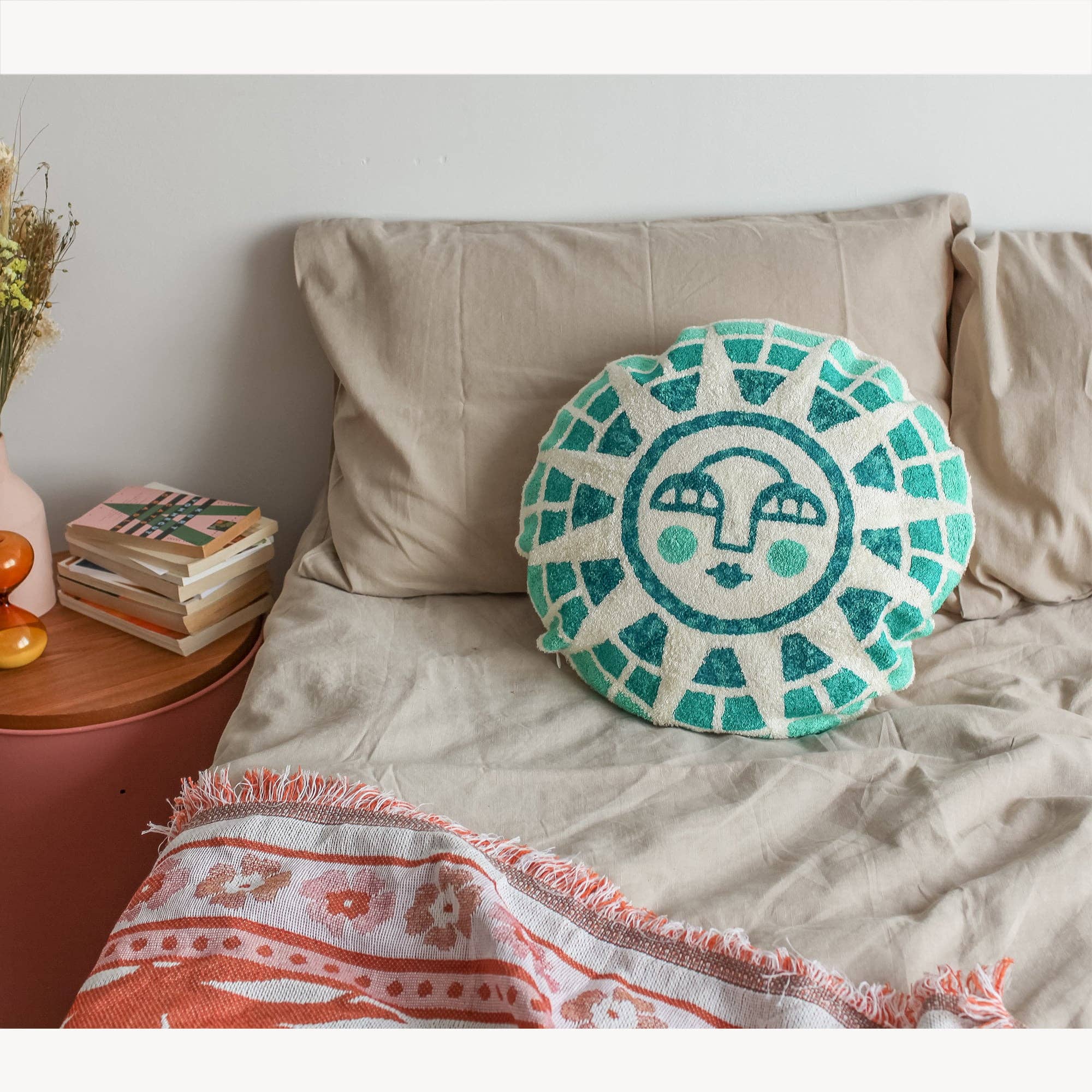 cai & jo - The Moon Cushion: Cushion cover only - Hello Annie Parkdale