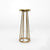 Candle Holder - Djerba - Gold - Large - 9x25x9cm - Hello Annie Parkdale