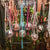 DISCO BALL MACRAME PLANT HANGER - RED AMBER - Hello Annie Parkdale
