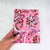 HANDMADE RECYCLED PAPER DIARY NOTEBOOK JOURNAL- PINK - Hello Annie Parkdale