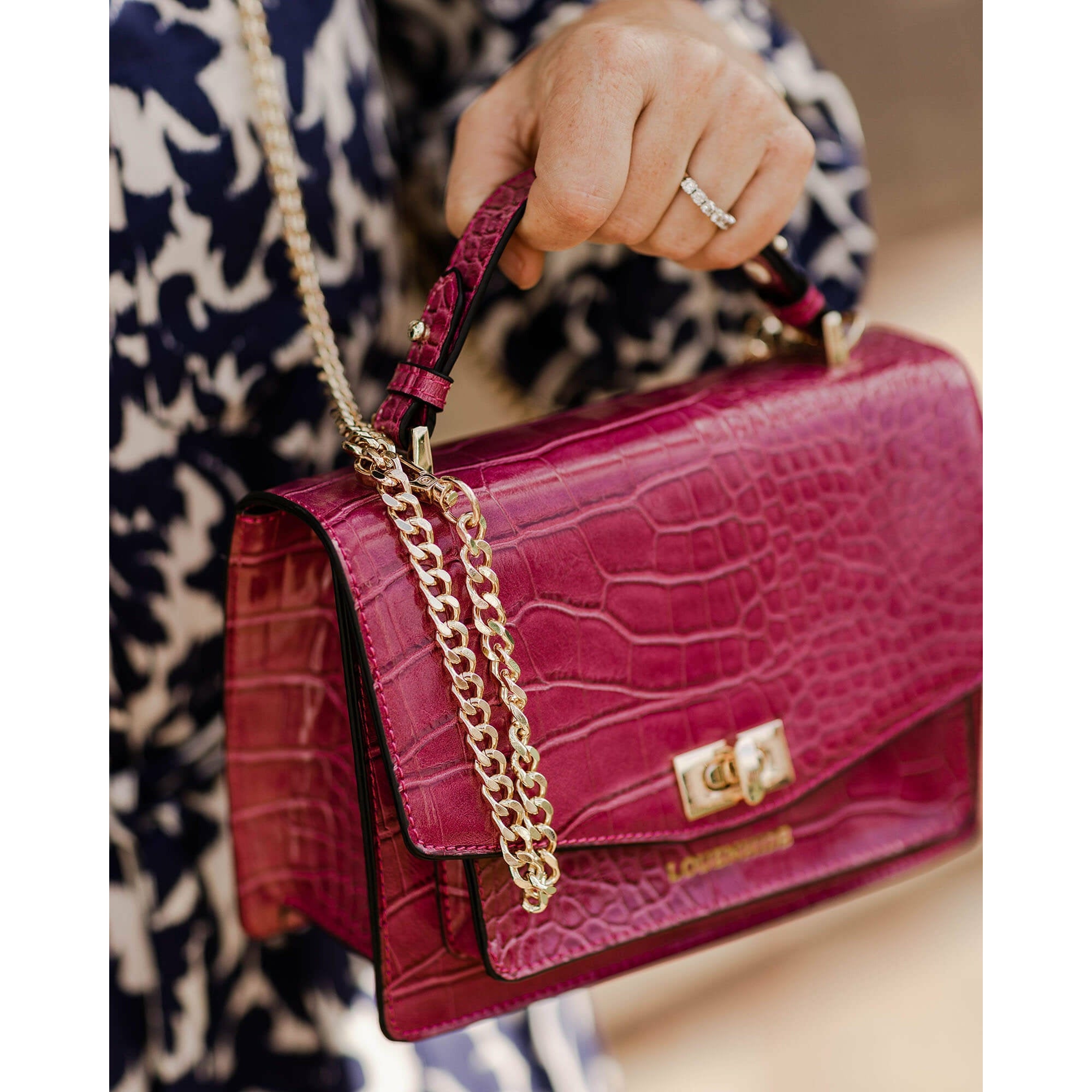 AMELIA RECYCLED TOP HANDLE BAG - LOUENHIDE - Hello Annie