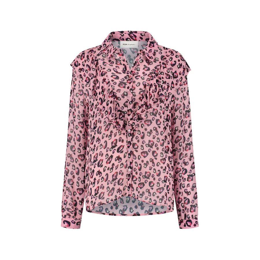 LEOPARD PINK BLOUSE - POM AMSTERDAM - Hello Annie Parkdale