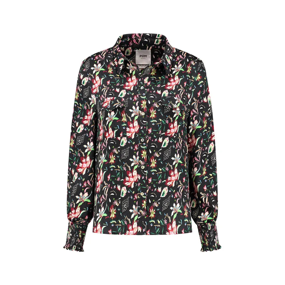 MILLY FLOWER BLAZE BLOUSE - POM AMSTERDAM - Hello Annie Parkdale