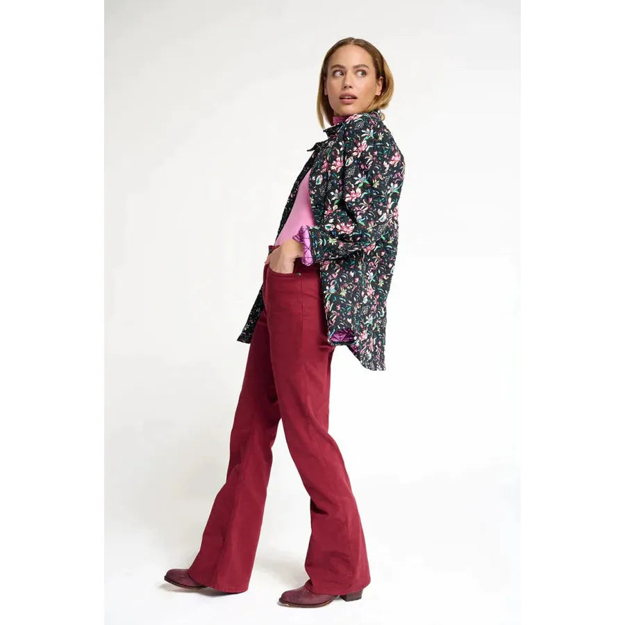 FLOWER BLAZE ANTHRACITE JACKET - POM AMSTERDAM - Hello Annie Parkdale