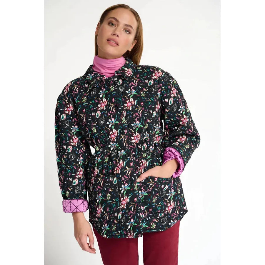 FLOWER BLAZE ANTHRACITE JACKET - POM AMSTERDAM - Hello Annie Parkdale