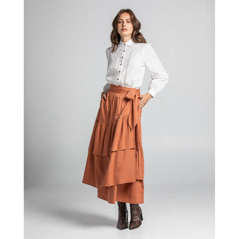 ELIO WRAP SKIRT - BOOM SHANKAR - Hello Annie Parkdale