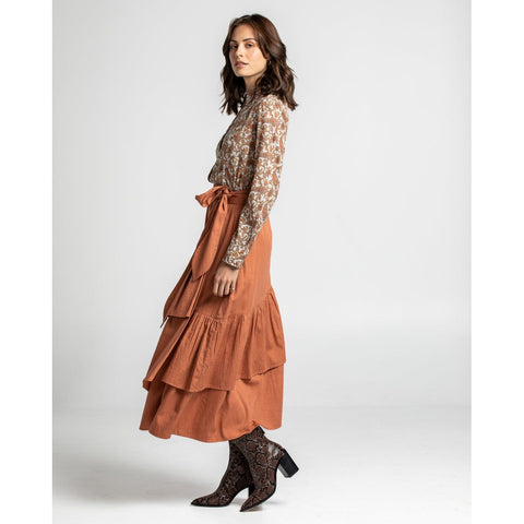 ELIO WRAP SKIRT - BOOM SHANKAR - Hello Annie Parkdale