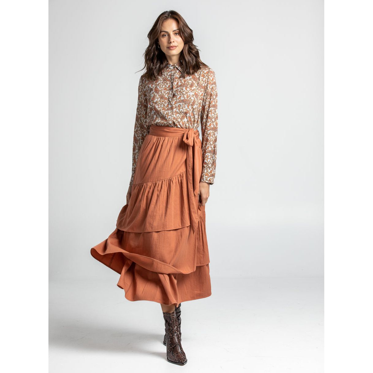 ELIO WRAP SKIRT - BOOM SHANKAR - Hello Annie Parkdale