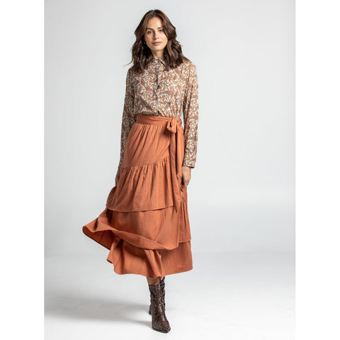 ELIO WRAP SKIRT - BOOM SHANKAR - Hello Annie Parkdale