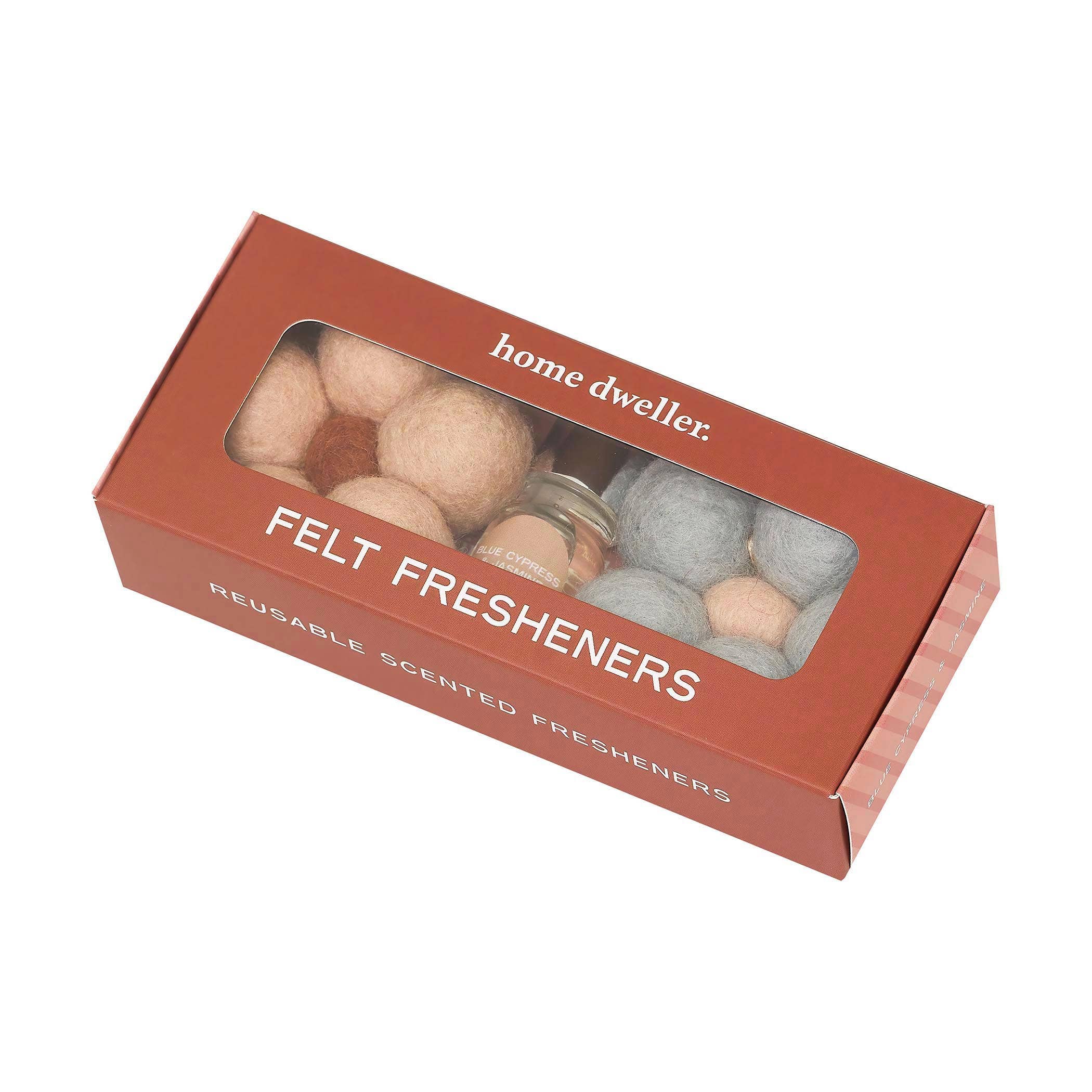 Felt Flower Fresheners - Blue Cypress & Jasmine - Hello Annie Parkdale