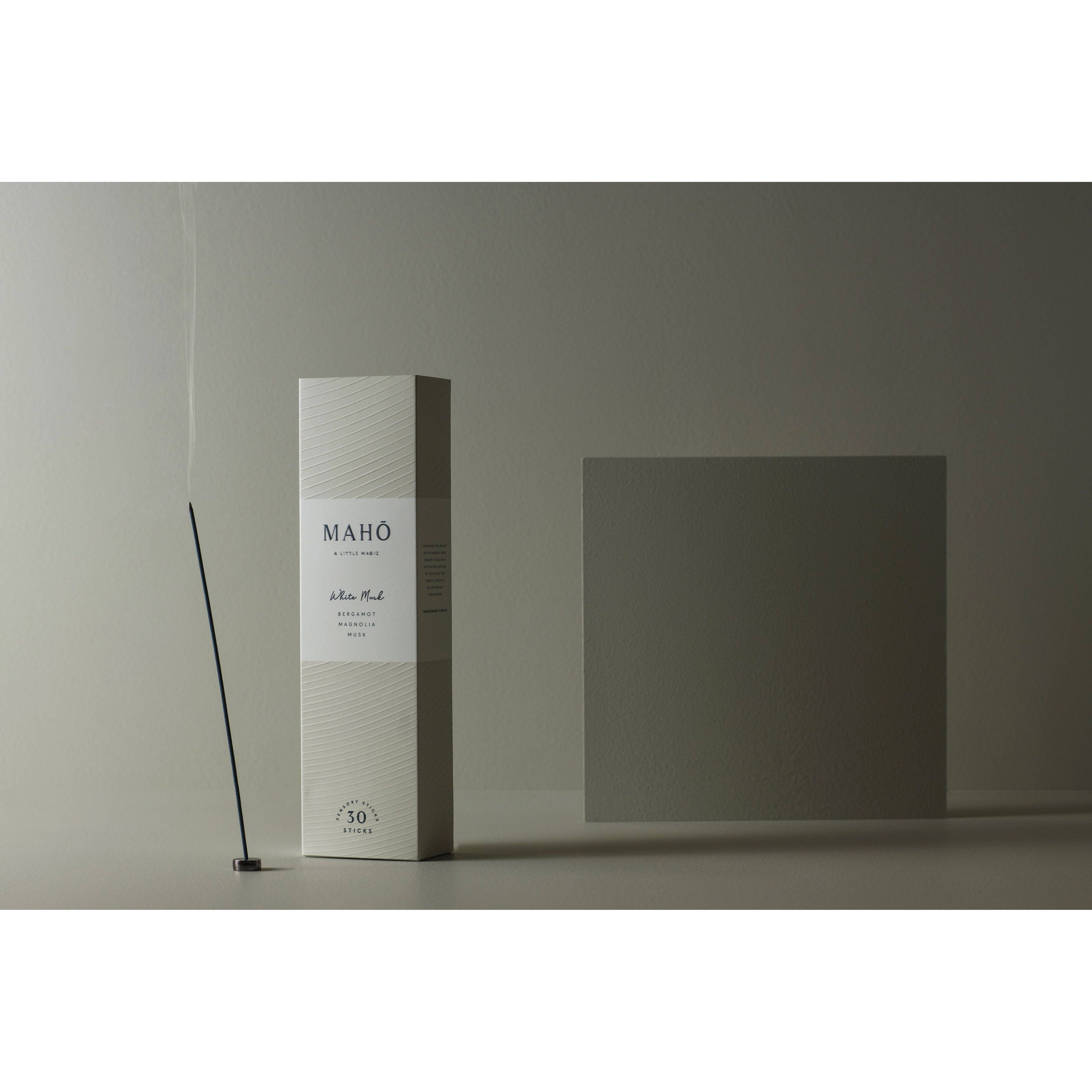 WHITE MUST INCENSE STICKS - MAHŌ - Hello Annie Parkdale