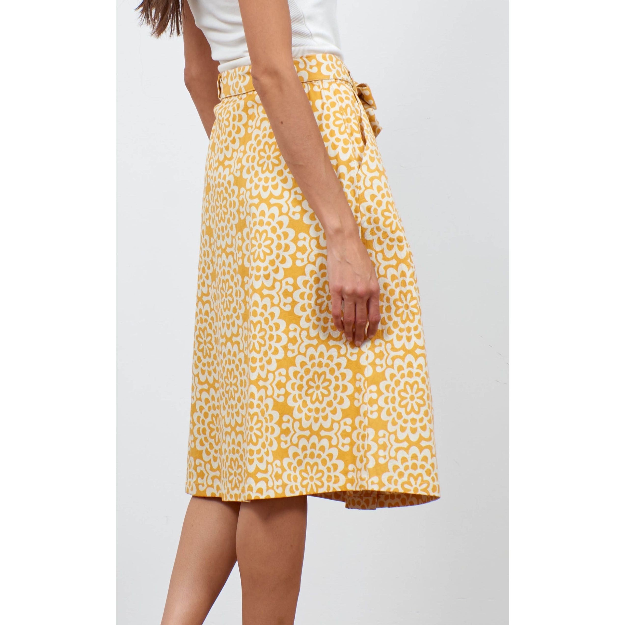 MAISIE SUNFLOWER SKIRT - PRETTY VACANT - Hello Annie