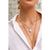 Dorothy Double Layer Teardrop Necklace - Hello Annie